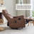 Heat Massage Manual Recliner Chair With Rocker And Swivel-2128909812
