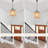 Critchfield 3 - Light Dimmable Handmade Hemp Rope Woven Vintage Lantern Chandelier