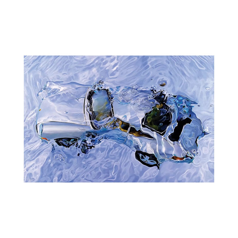 Chlorine V by Marcello Petisci - Print on Canvas, 66.04 cm H x 45.72 cm W x 1.91 cm D, Wrapped Canvas