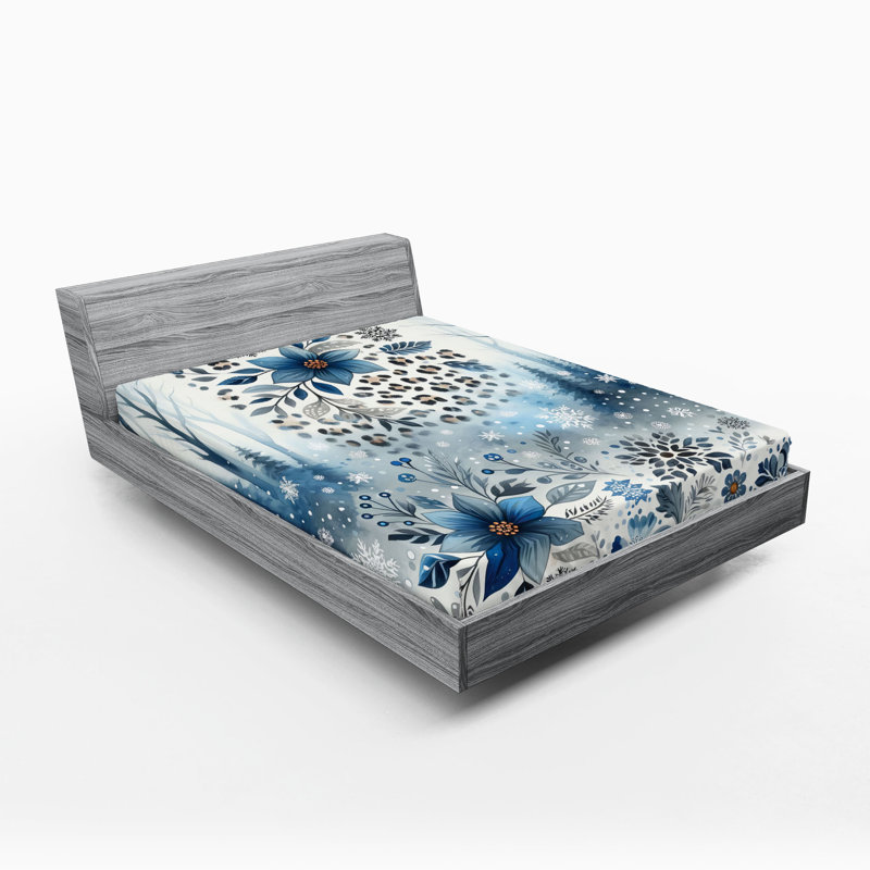 Ensemble de draps-housse en microfibre pour chambre d'amis, Très grand