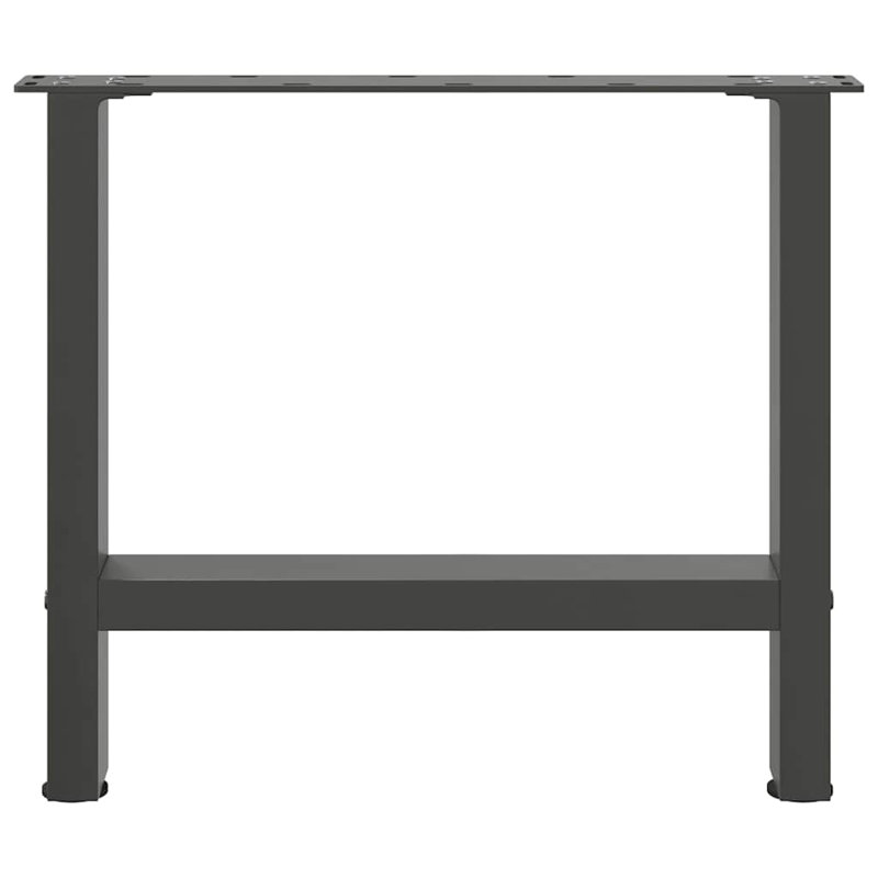 Table Leg, 43cm H x 60cm W, Anthracite