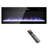 1x 50 Inch Recessed Thin Electric Fireplace (wall Mounted Heater) | Ir Remote, 16 Flame/ember Colors |  50x4.3x18.6in | 1400w/5000 Btu (400 Sq.ft), 11 Temp (64f-82f), 1-9h Timer | Ideal For Home/living Room-669705304