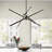 Burcker Aluminum Dimmable LED Modern Linear Chandelier-70693017-102743058
