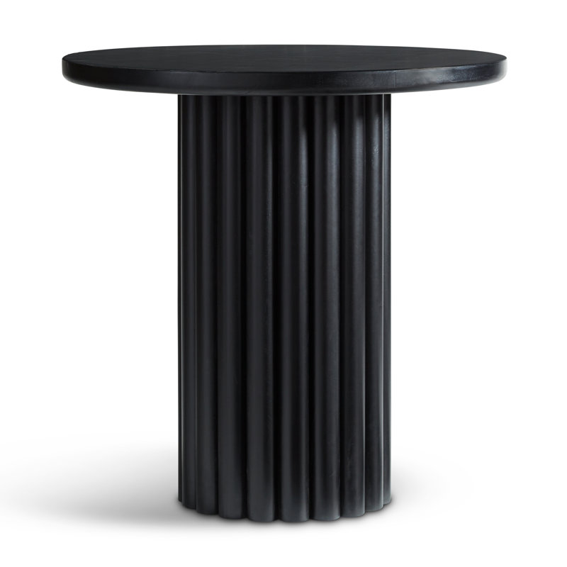 Table de comptoir Mavis, H 36 po x l 36 po x P 36 po, Noir