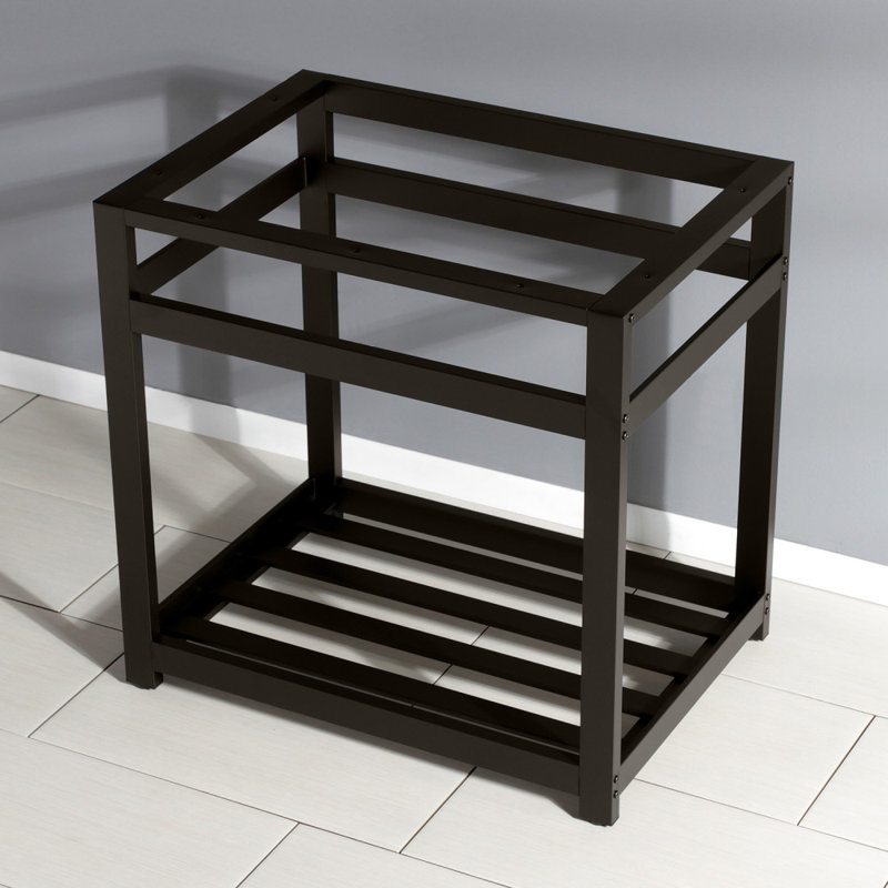 Kingston Brass Kingston Commercial Steel Console Sink Base, Oil Rubbed Bronze