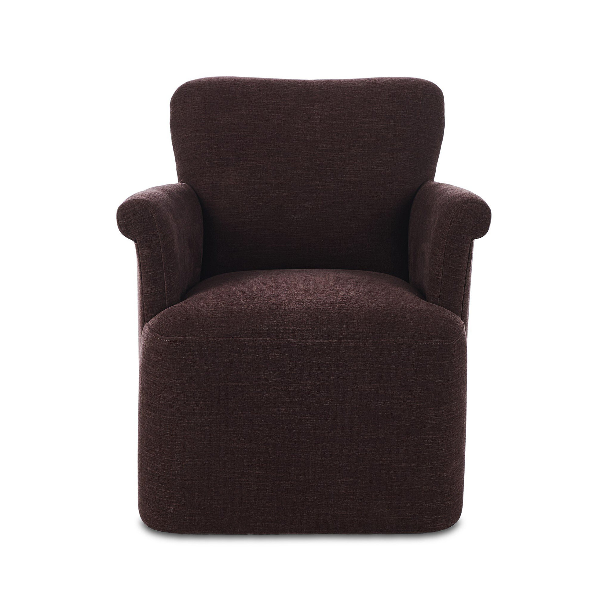 Camellia Swivel Chair, Laughlin Plum