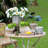 Sand and Cement Nautilus Shell Planter with Textured Beige Finish-782353044