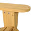 Dobbs Fir Solid Wood Outdoor Lounge Chair