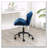 Eldon Diamond Tufted Adjustable Swivel Office Chair,Blue-665095465