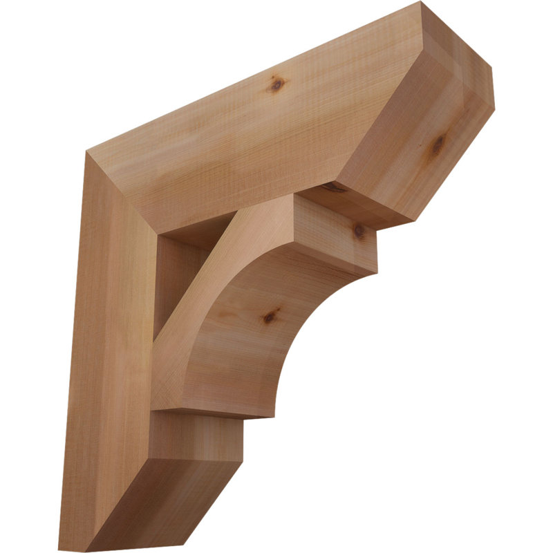 Support à lattes l 5 5 po x P 20 po x H 20 po Westlake, Cèdre rouge, H 20 po x l 5,5 po x P 20 po