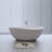 63'' x 37.5'' Freestanding Solid Surface Bathtub
