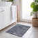 Machine Washable Indoor/Outdoor Cinead ACN1656 Blue Rug