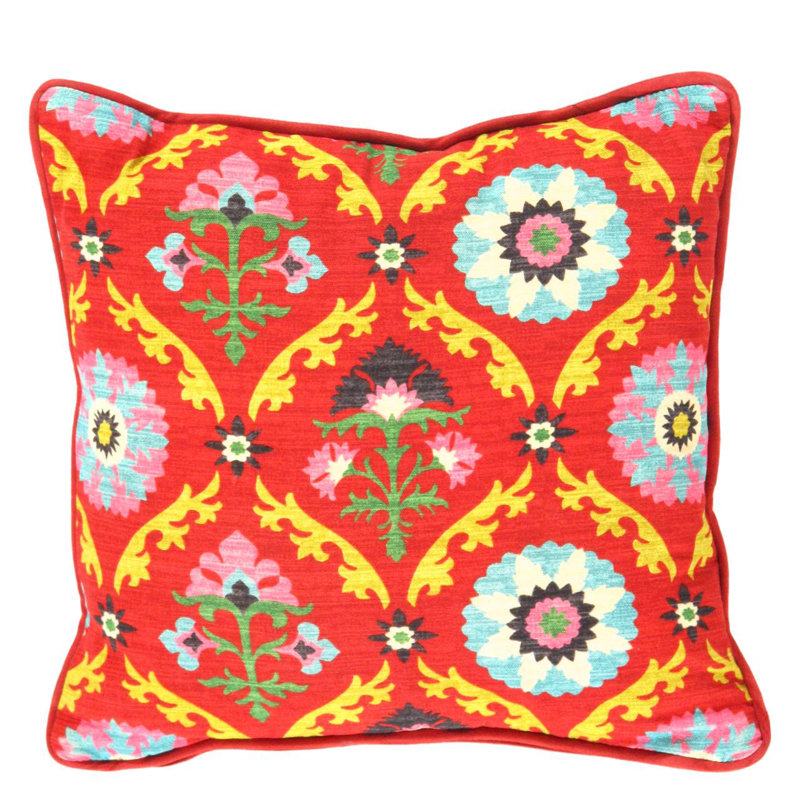 Orange Design Pillow 16"x 16"