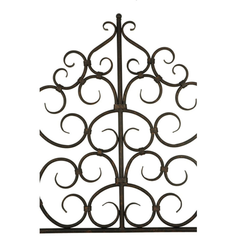 Tempest Steel Open-Frame Headboard