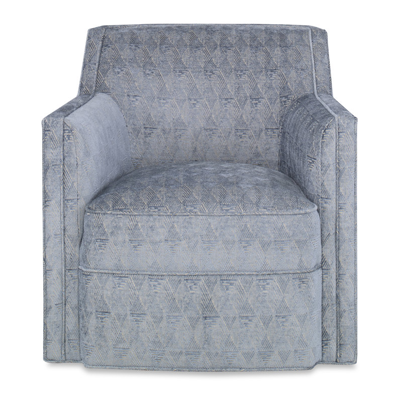 Camber Swivel Armchair, Polly Snow