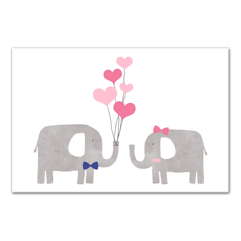 Amour éléphant Tracy, H 24 po x l 16 po x P 1,25 po