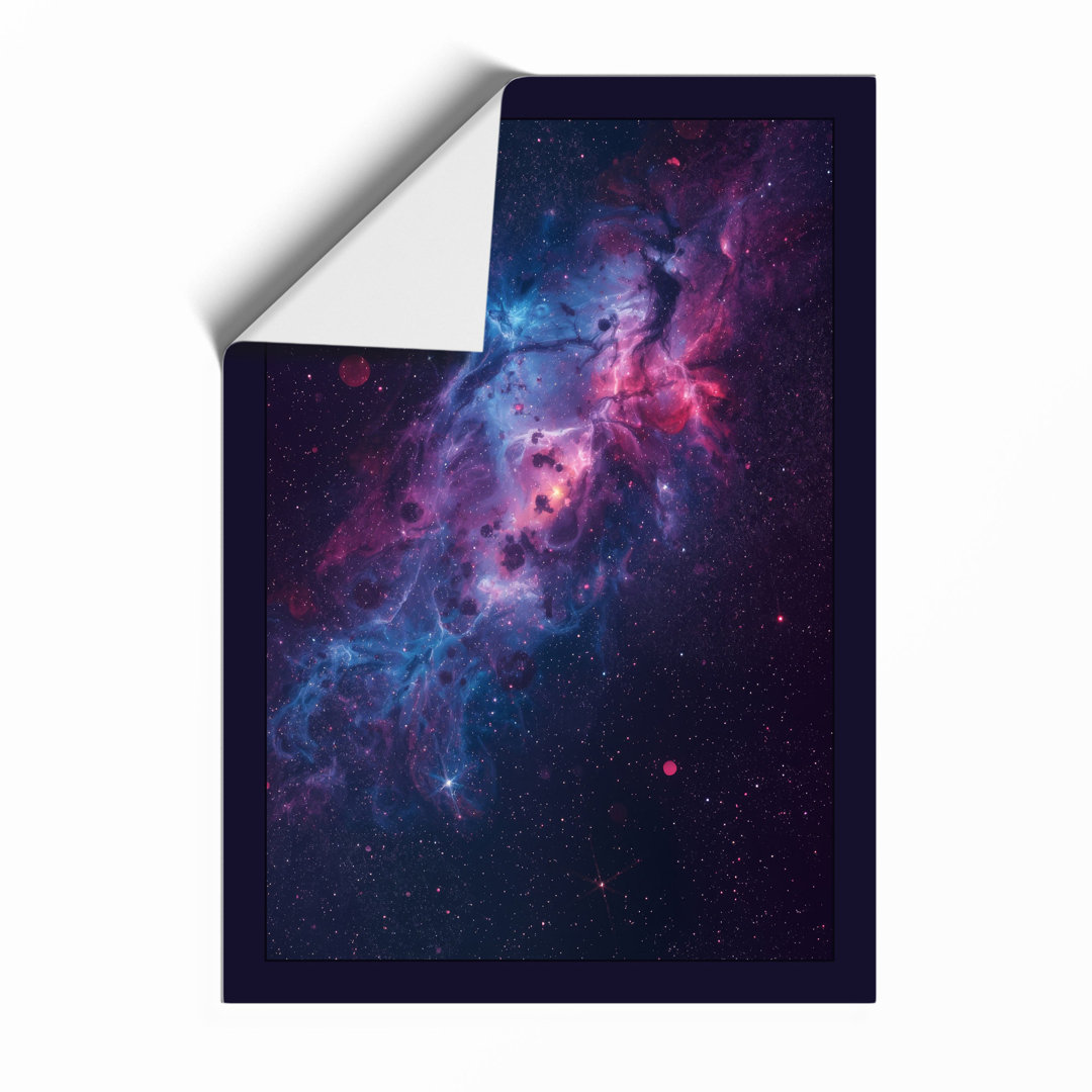 Cosmic Nebula Space - Framed Print