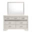 Commode double 7 tiroirs avec miroir Khylee