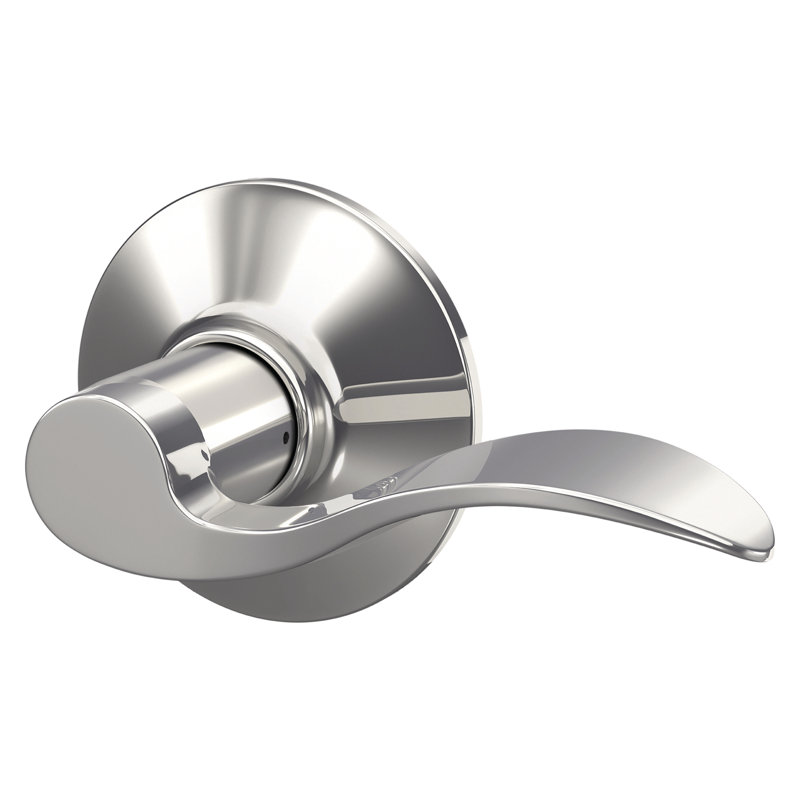 Accent levier levier et serrure de placard, Chrome poli