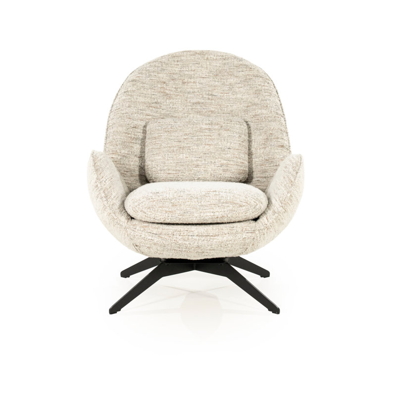 Ryan Swivel Lounge Chair, Beige
