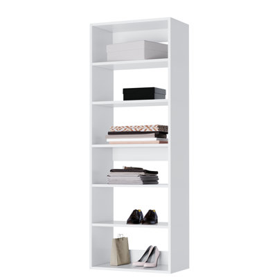 Modular Closets Shelf Tower for Walk-in Closet System