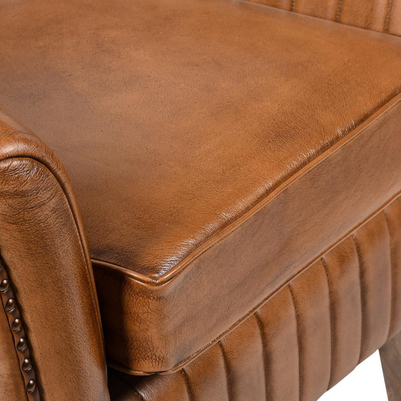 Leather Accent Chair