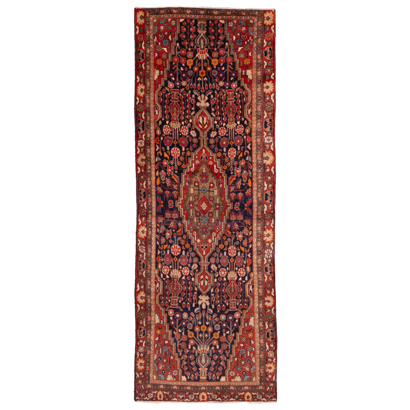 Tapis bleu marine Andelz 3 pi 4 po x 9 pi 10 po