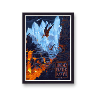 Journey To The Centre Of The Eh Reimagined Movie - Single Picture Frame Print