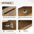 Baelynn 24" American Traditional Freestanding Single Bathroom Vanity with Ceramic Top-634830274-621469691