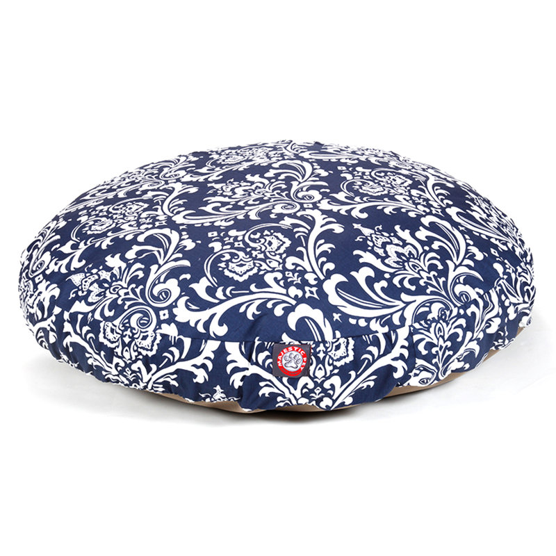 Coussin de quart français/classique, Bleu marine, Grand (l 42 po x P 42 po x H 5 po)