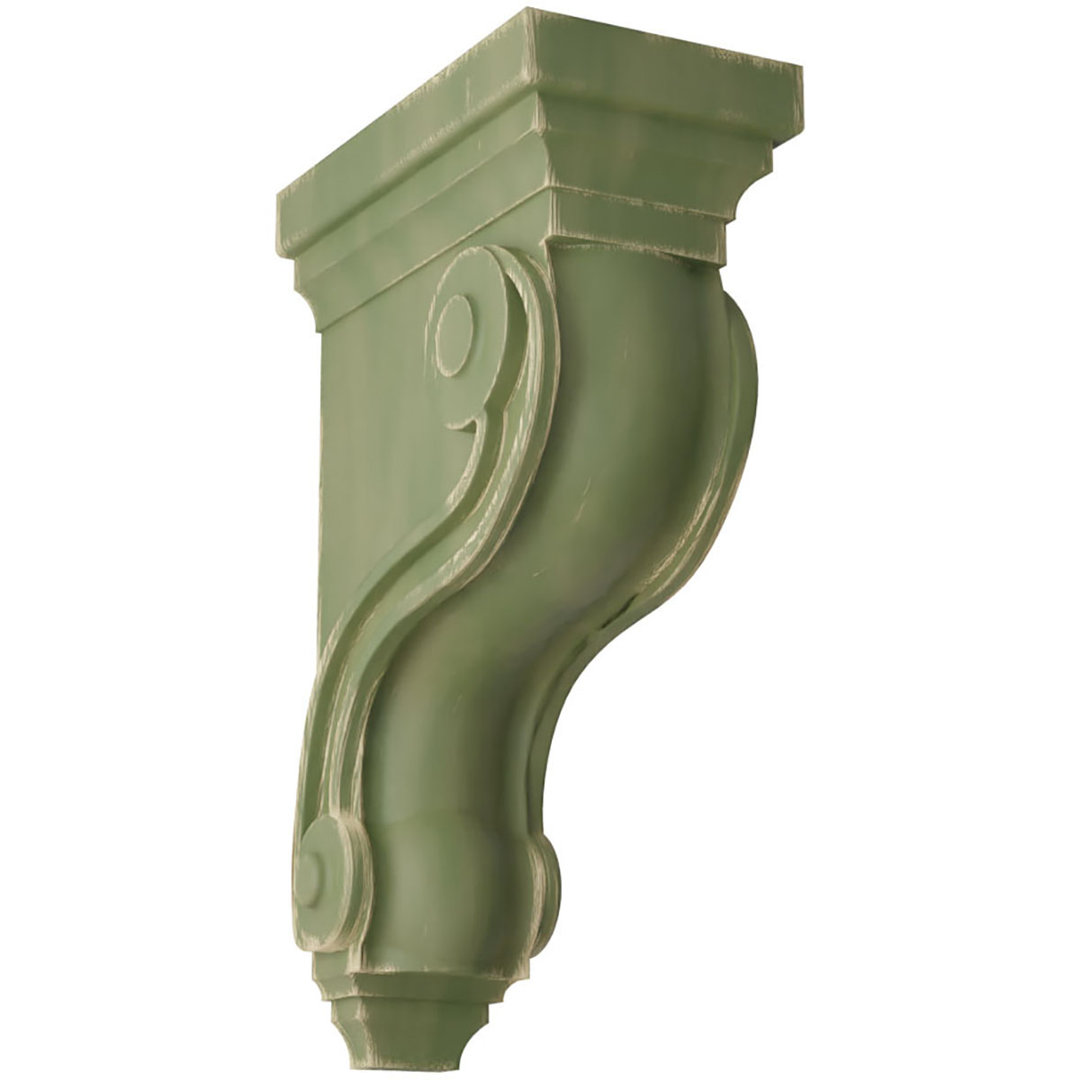 Boston Traditional Scroll Wood Vintage Decor Corbel Ekena Millwork 