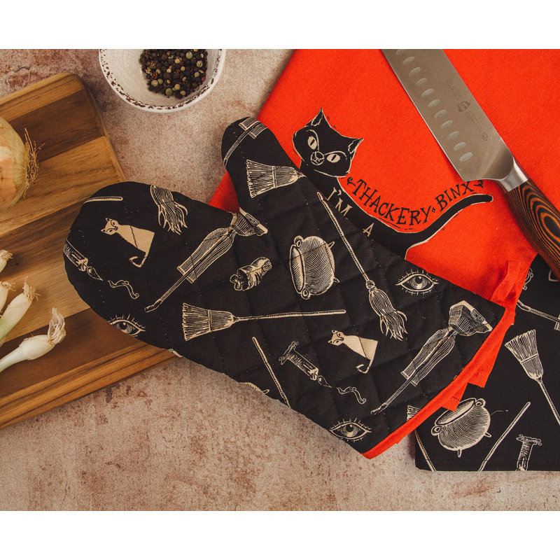 Gant de cuisine noir Disney Hocus Pocus