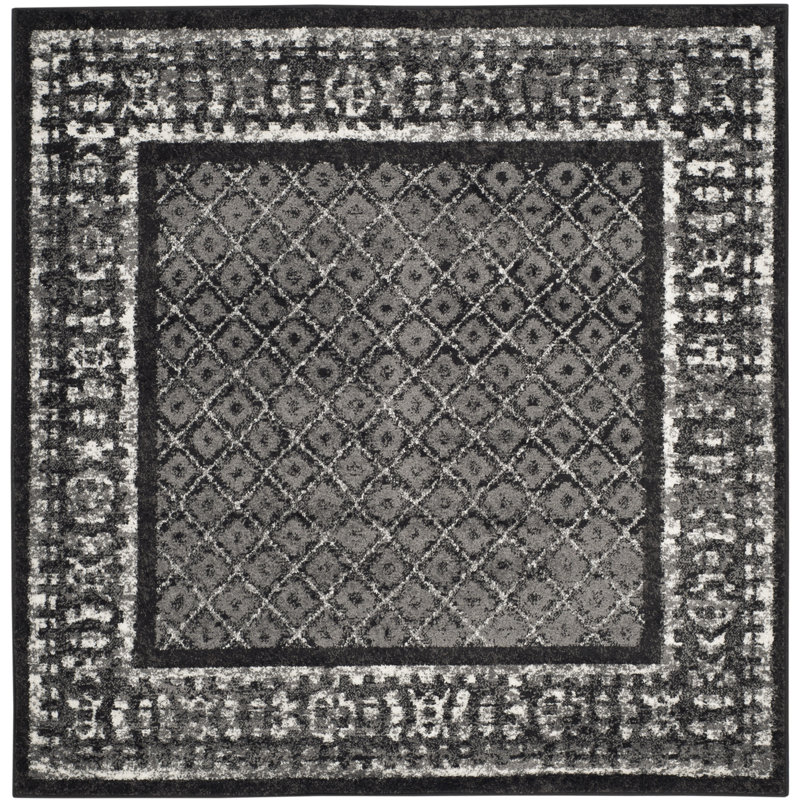 Nicarla Performance Oriental Rug, Square 4'