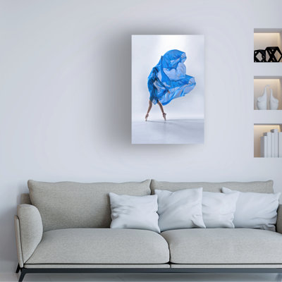 Art sur toile bleu bolar Ajar Setiadi