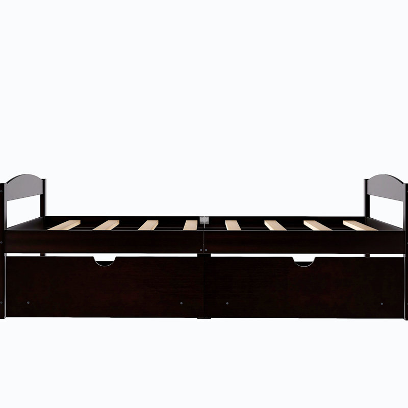 Eleanora Daybed, Espresso with Drawers    