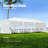 Wedding Party Canopy Tent Outdoor Gazebo With 5 Removable Sidewalls