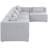 Cube Upholstered L-Shaped Sectional Reversible-64839717