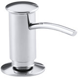 Contemporary Design Refillable Soap Dispenser, Lotion Dispenser for Bathroom or Kitchen