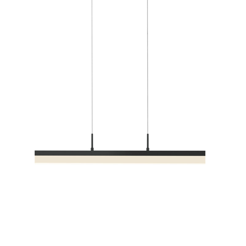Stiletto 1 - Light LED Pendant, Satin Black