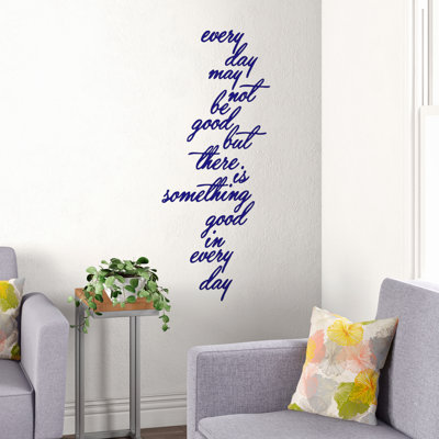 Text & Numbers Non-Wall Damaging Wall Decal