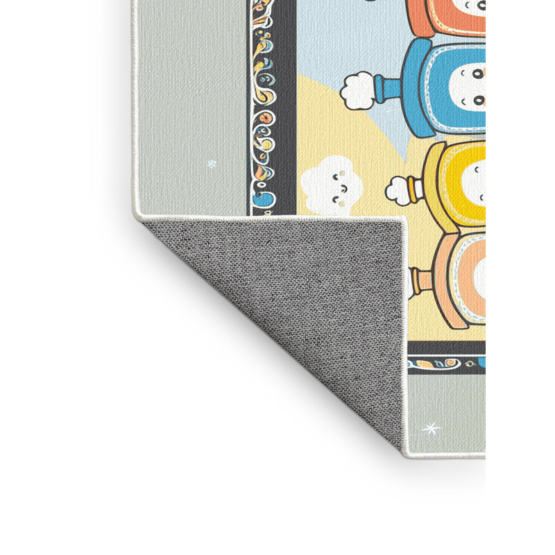 Tapis pour enfants East Urban Home, Rectangulaire 8 pi x 12 pi
