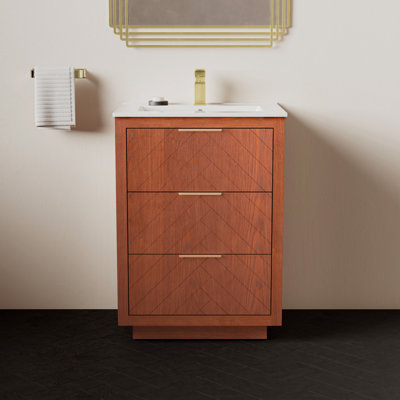 Meuble-lavabo autoportant 24 po Daxton
