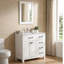  Ensemble de meuble-lavabo simple 36 po avec miroir et lavabo