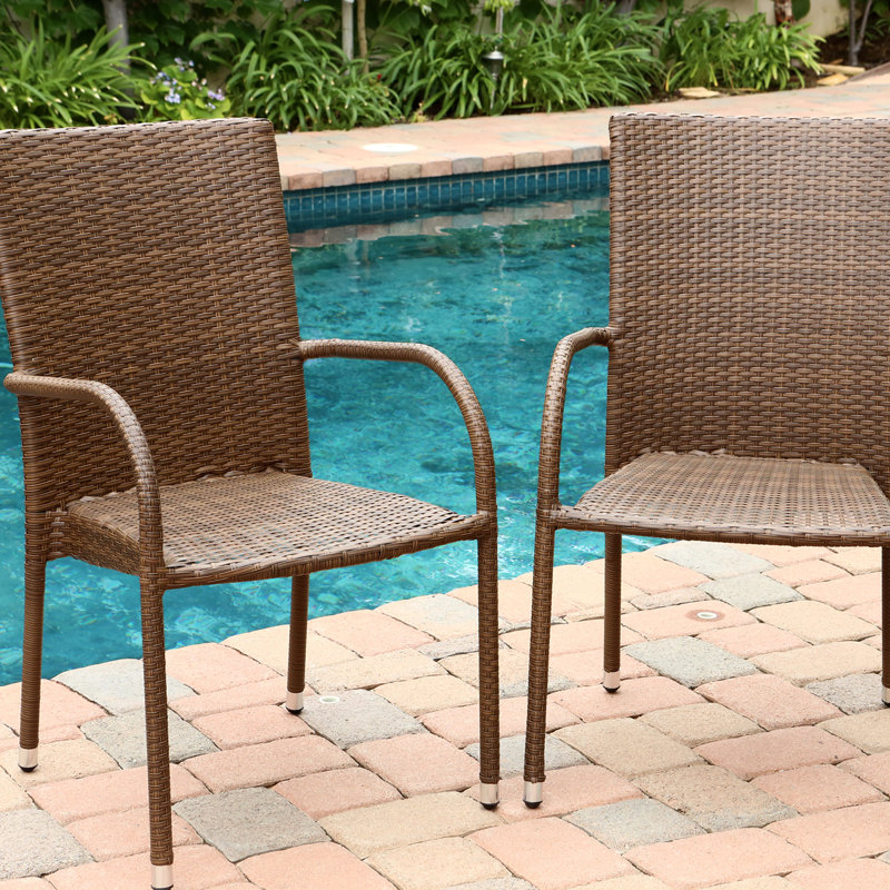 Caris Outdoor Dining Armchair with Cushions