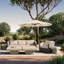 Outdoor Side Table Mateo Light Gray