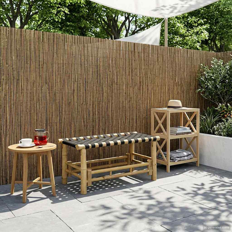 Outdoor Bench, 40cm H x 80cm W x 38cm D