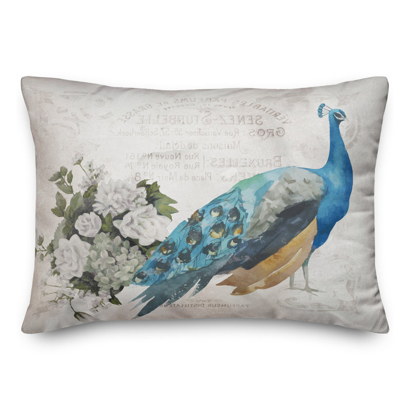 Coussin French Peacock