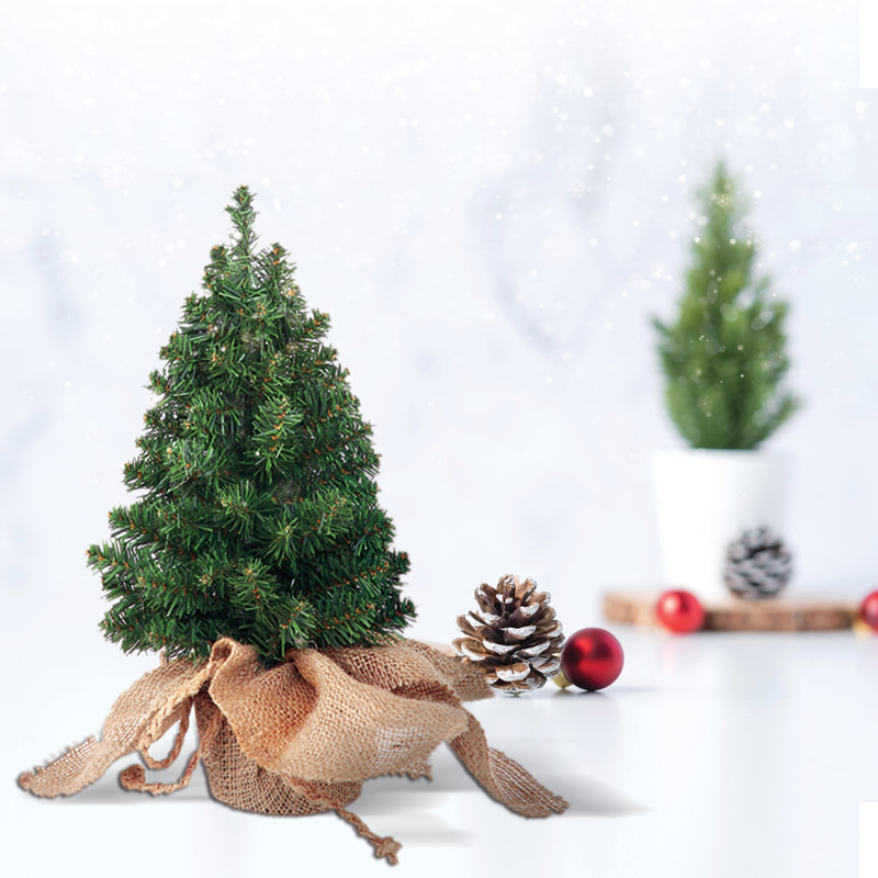 Sapin de Noël artificiel pin vert Canadian, H 1 pi