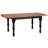 Azizi Extendable Solid Wood Dining Table-368050873