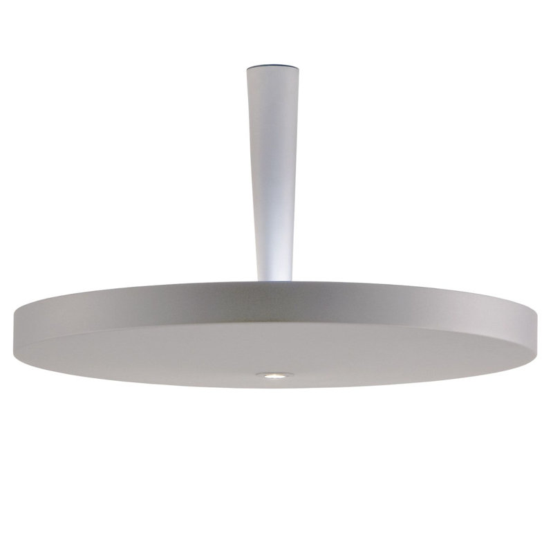Semi Flush Mount, Matt Silver